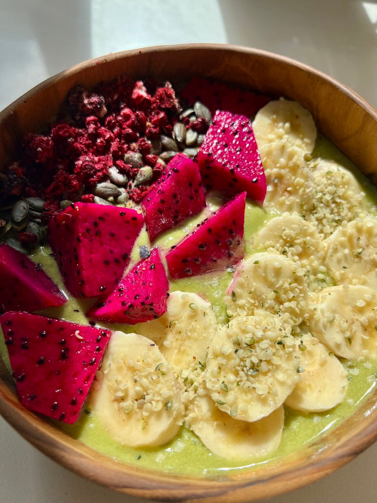 Smoothie Bowl...with a lil somethin' somethin'